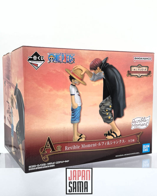 [USED] One Piece - ICHIBAN KUJI - Luffy and Shanks Revible Moment Prize A 