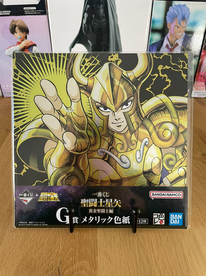 Saint Seiya - Ichiban Kuji - Lot G Shikishi Capricorn Shura