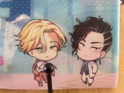 Tokyo Revengers - Pochette en plastique Hanagaki & Matsuno / Inui & Kui