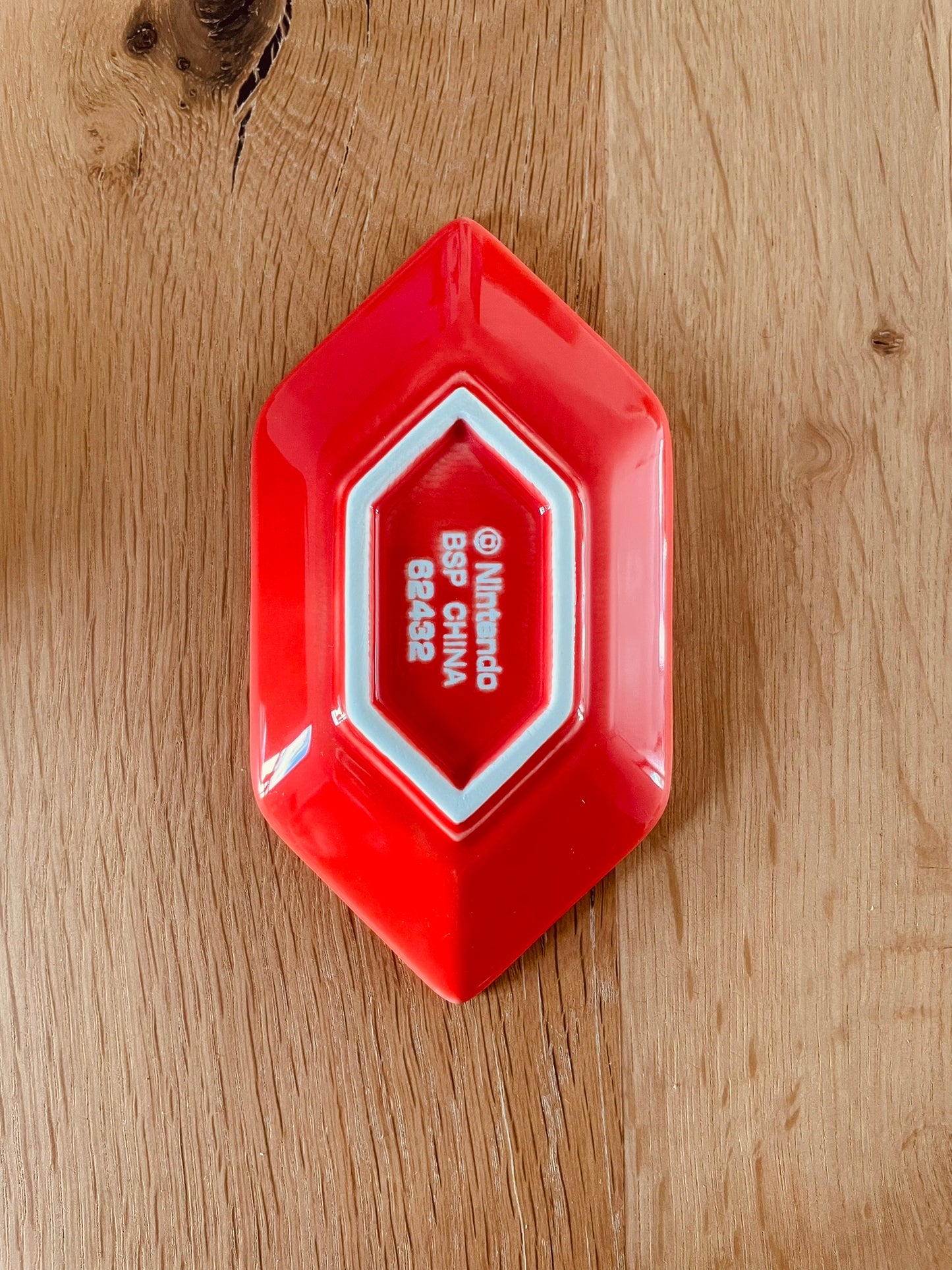 ZELDA - Ichiban Kuji - Lot F Assiette Céramique Rubis Rouge