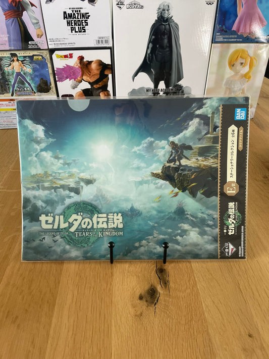 Zelda - Ichiban Kuji - Tears of Kingdom Lot E Clear File A4