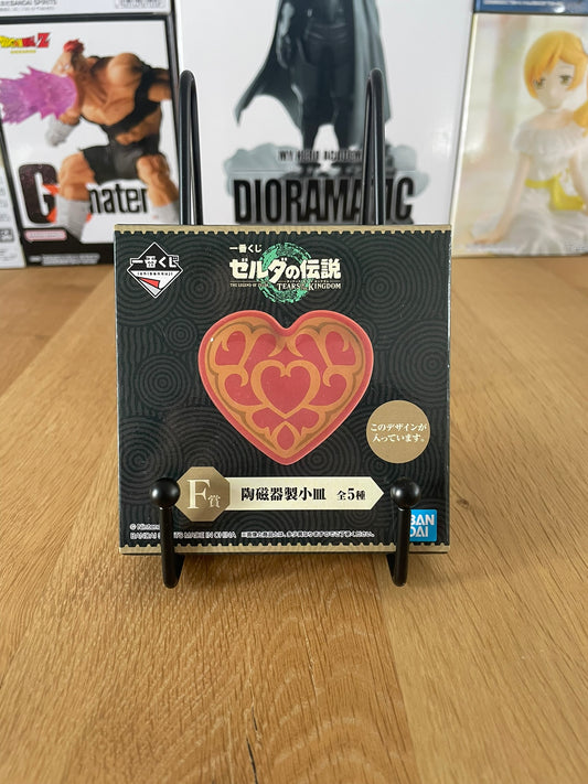 Zelda - Ichiban Kuji - Tears of the Kingdom Lot F Assiette Céramique Cœur