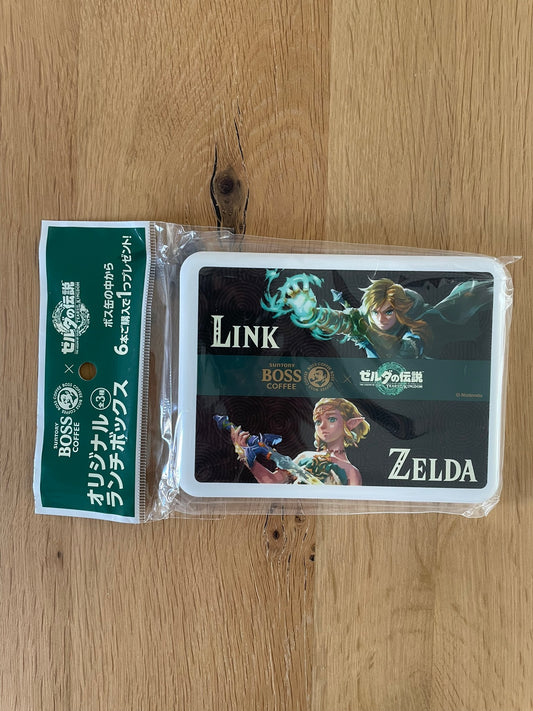 Zelda x Boss Coffee Bento Link & Zelda