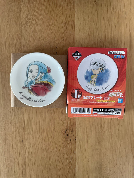 Assiette Nefertari Vivi WT100 Memorial 10 cm | One Piece | Ichiban Kuji