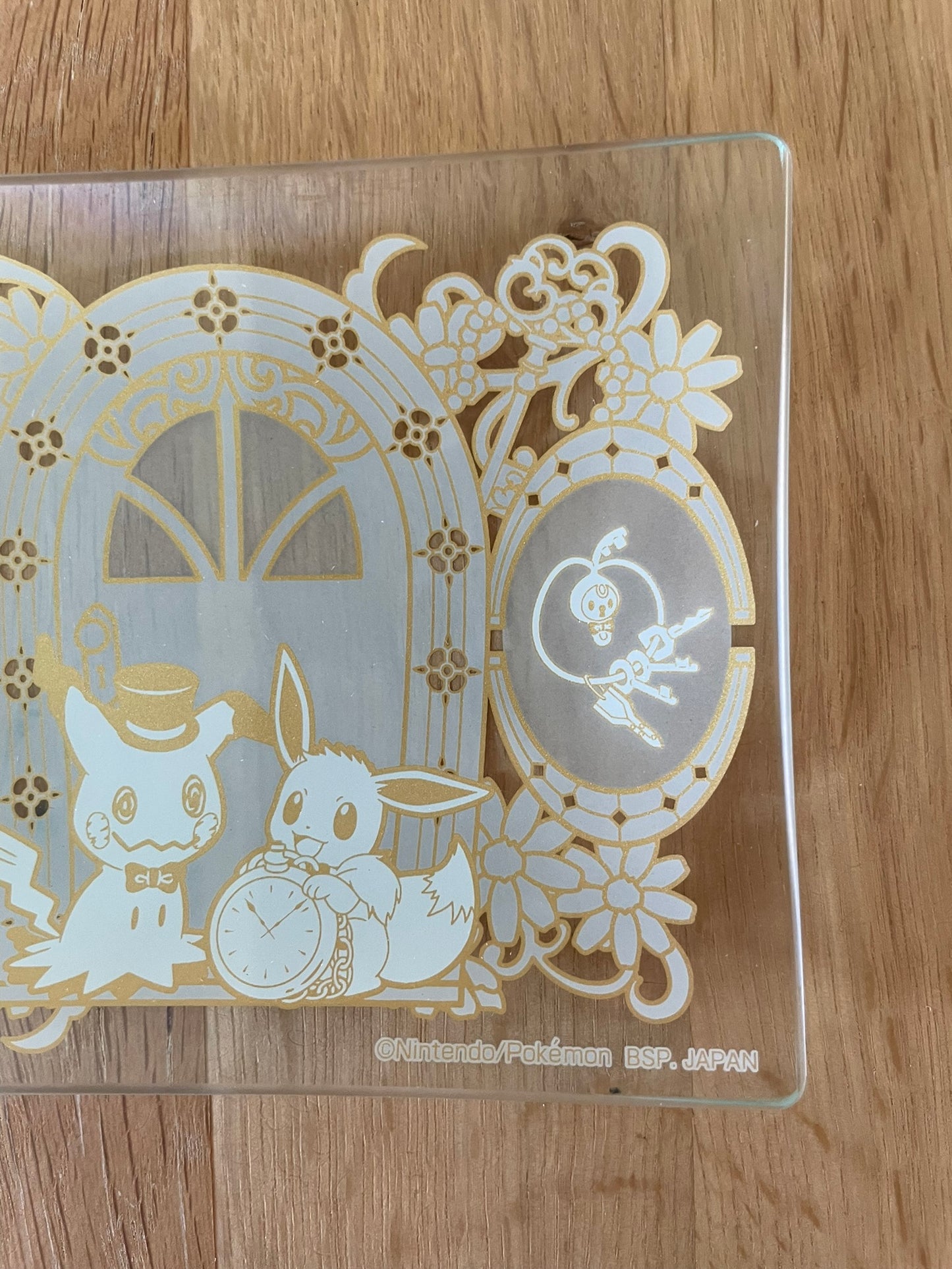 Pokémon – Assiette Évoli Mimikyu Rondoudou Ichiban Kuji Antique & Tea 11 x 9 cm