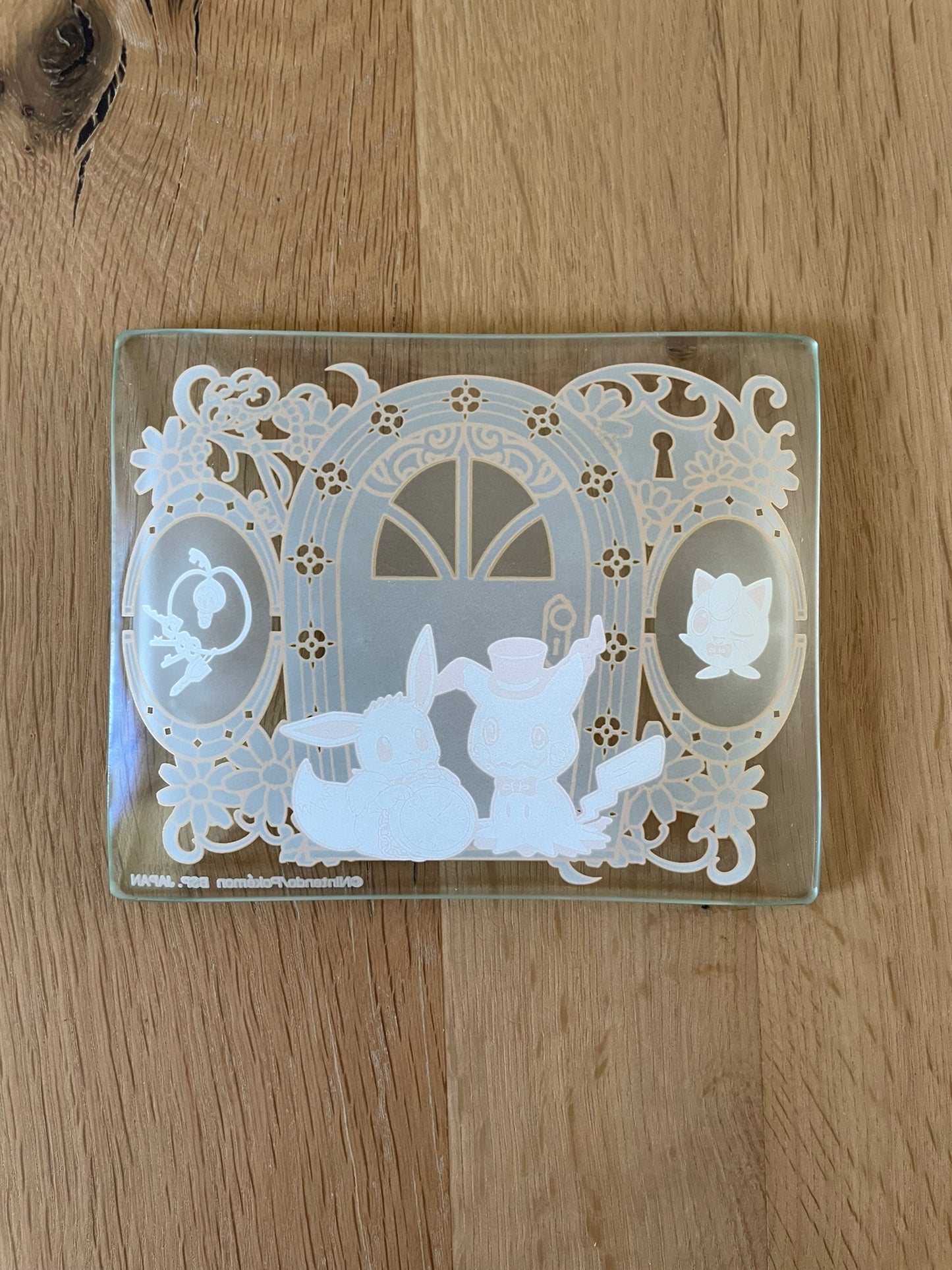 Pokémon – Assiette Évoli Mimikyu Rondoudou Ichiban Kuji Antique & Tea 11 x 9 cm