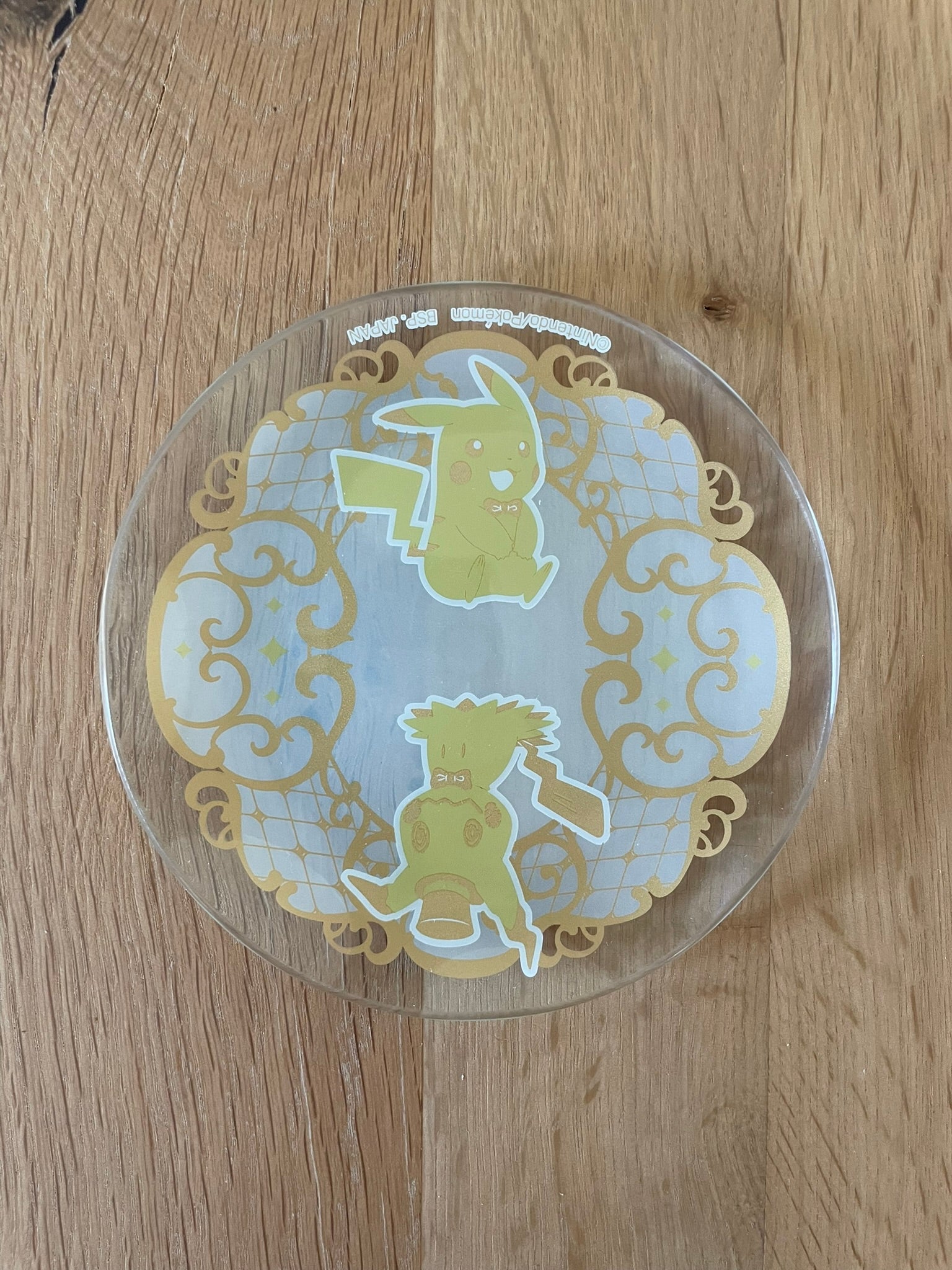 Pokémon – Assiette Pikachu Mimikyu Ichiban Kuji Antique & Tea 10 cm
