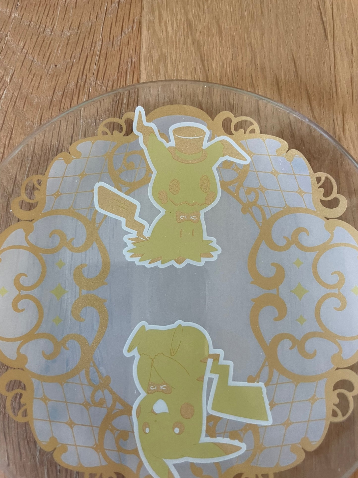 Pokémon – Assiette Pikachu Mimikyu Ichiban Kuji Antique & Tea 10 cm