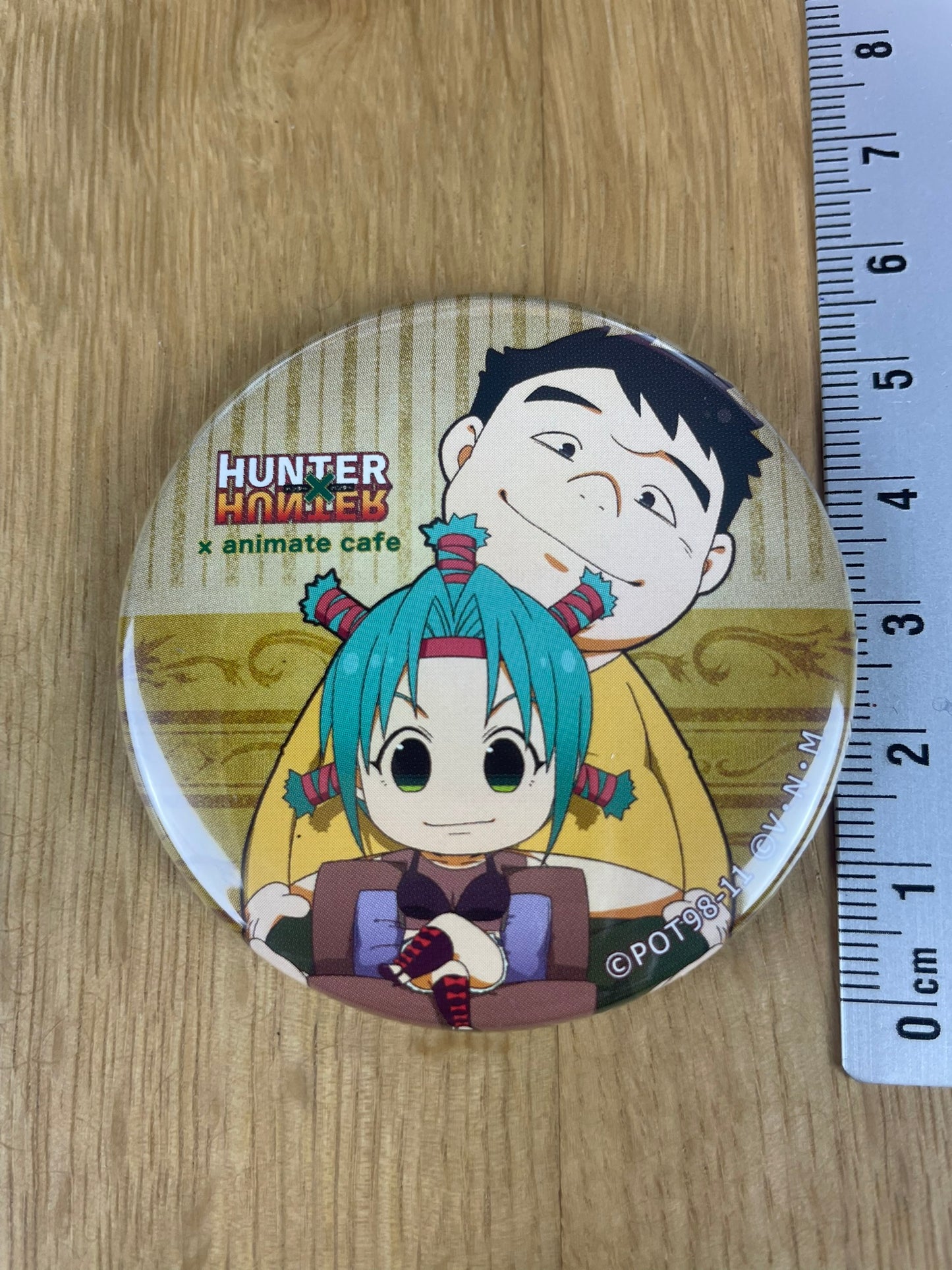 Badge Menchi & Buhara Café 5,5 cm vol.6 | Hunter × Hunter | Animate