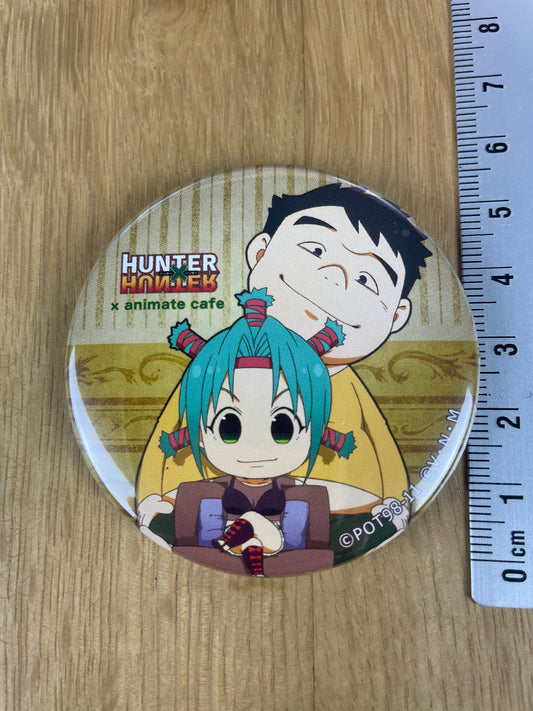 Badge Menchi & Buhara Café 5,5 cm vol.6 | Hunter × Hunter | Animate