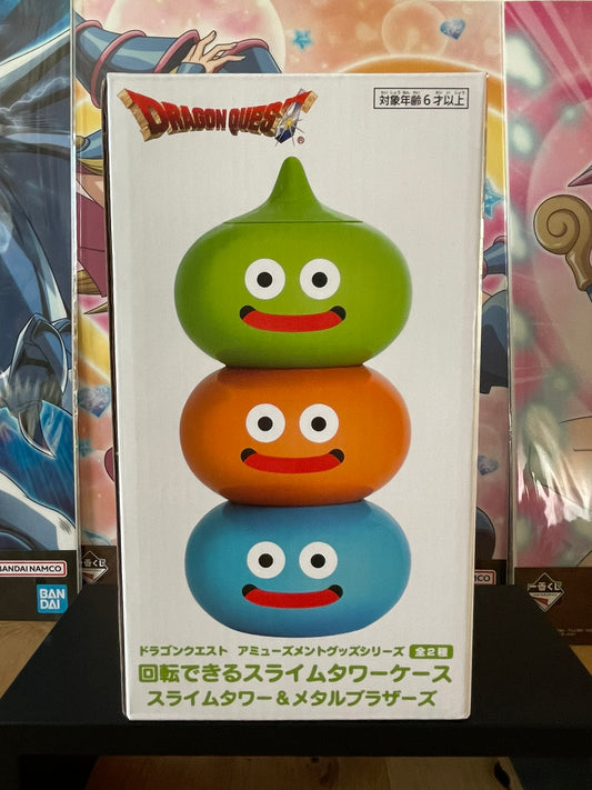 Dragon Quest – Boîte de Rangement Rotative Slime Tower & Frères Métalliques 18 cm Square Enix