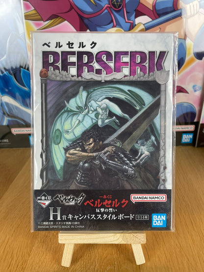 Canvas illustration Guts Berserk Ichiban Kuji Hangeki no Chikai