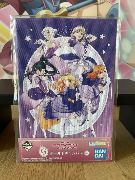 Love Live! Superstar!! – Canvas Chisato Arashi Ren Hazuki Sumire Heanna Kanon Shibuya Keke Tang Nonfiction!! Ichiban Kuji Bold Canvas 15 cm