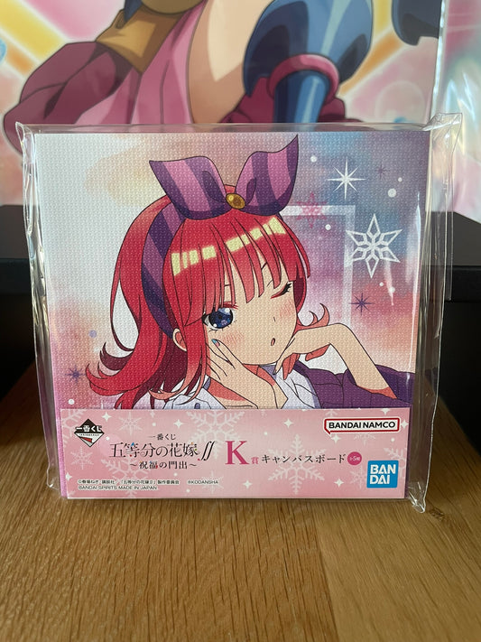 Canvas Nino Nakano Shukufuku no Kadode 11 cm | The Quintessential Quintuplets | Ichiban Kuji