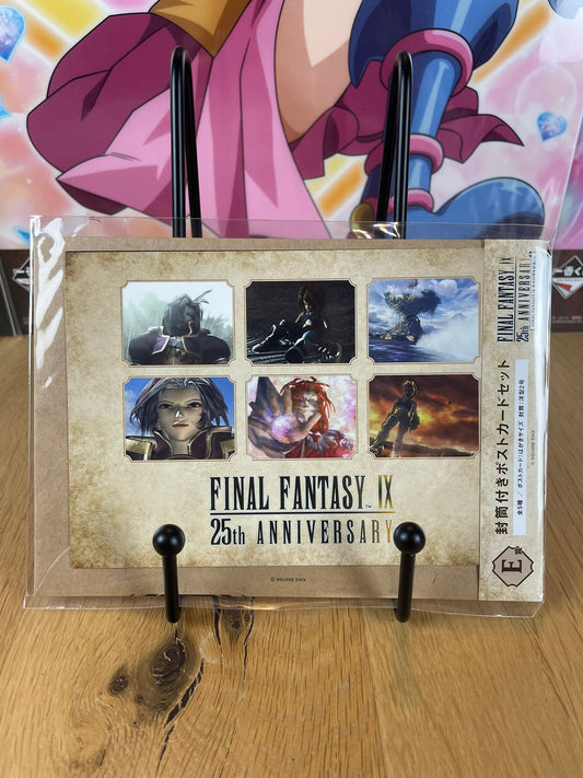 Set de 3 cartes postales Final Fantasy IX 25th Anniversary lot E-5
