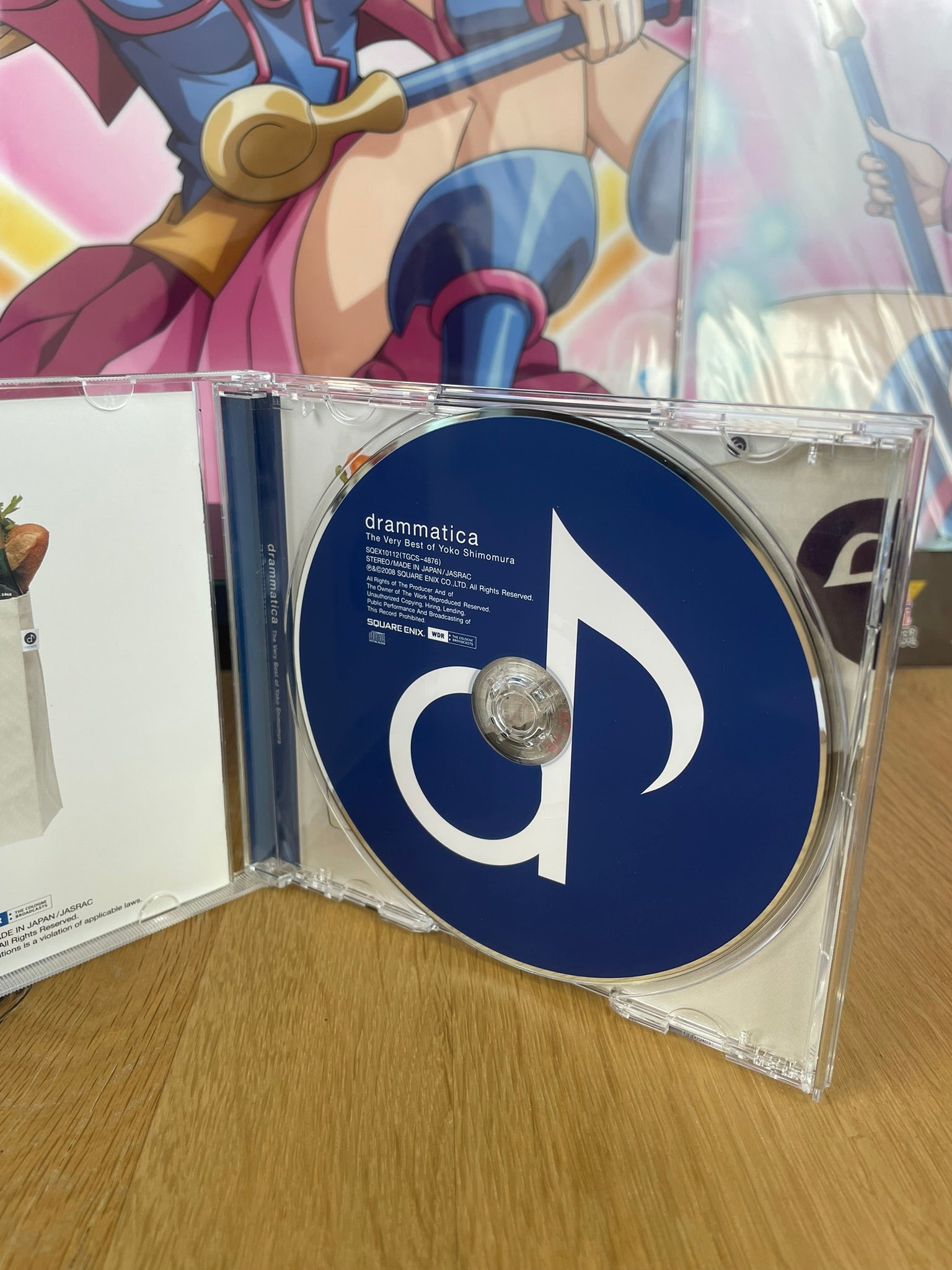 CD Sound Track The Very Best of Yoko Shimomura | Drammatica | Square Enix