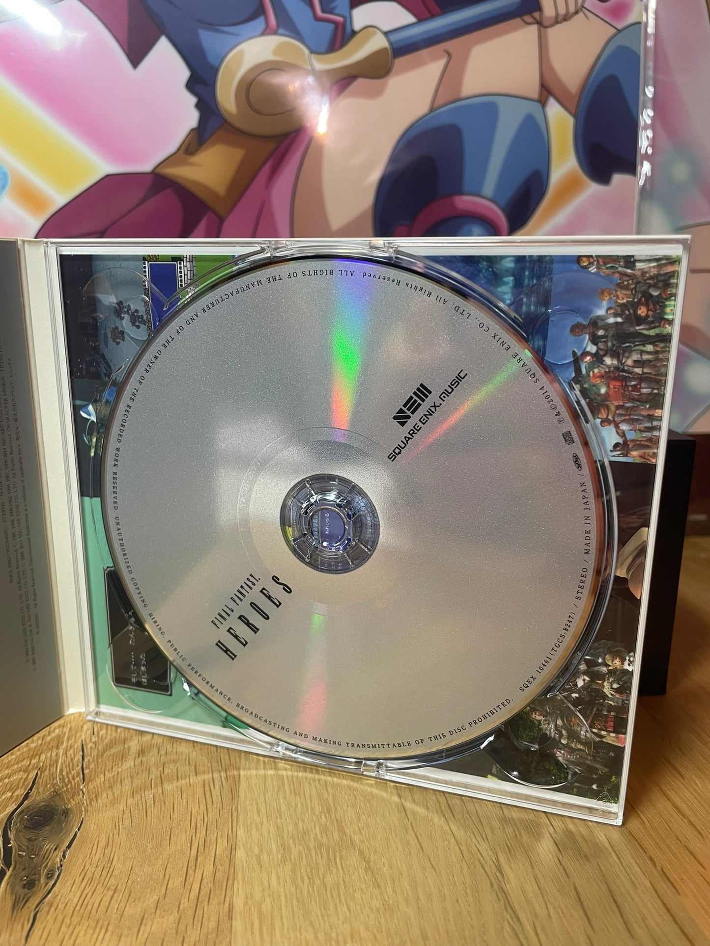 CD audio Final Fantasy Compilation Heroes Soundtrack Square Enix import Japon