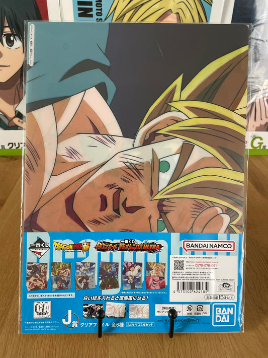clear file Majin Boo, Son Goku SSJ | Dragon Ball | Ichiban Kuji
