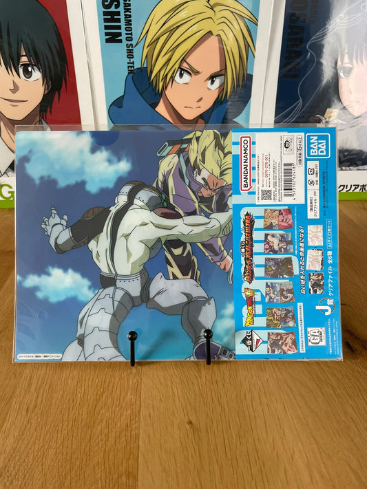 clear file Son Goku, Future Trunks SSJ, Mecha Freezer | Dragon Ball | Ichiban Kuji
