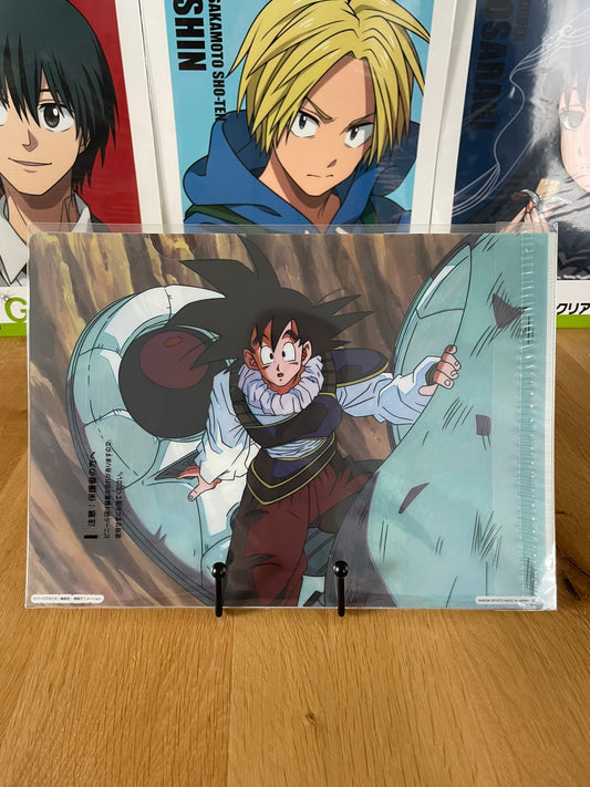 clear file Son Goku, Future Trunks SSJ, Mecha Freezer | Dragon Ball | Ichiban Kuji
