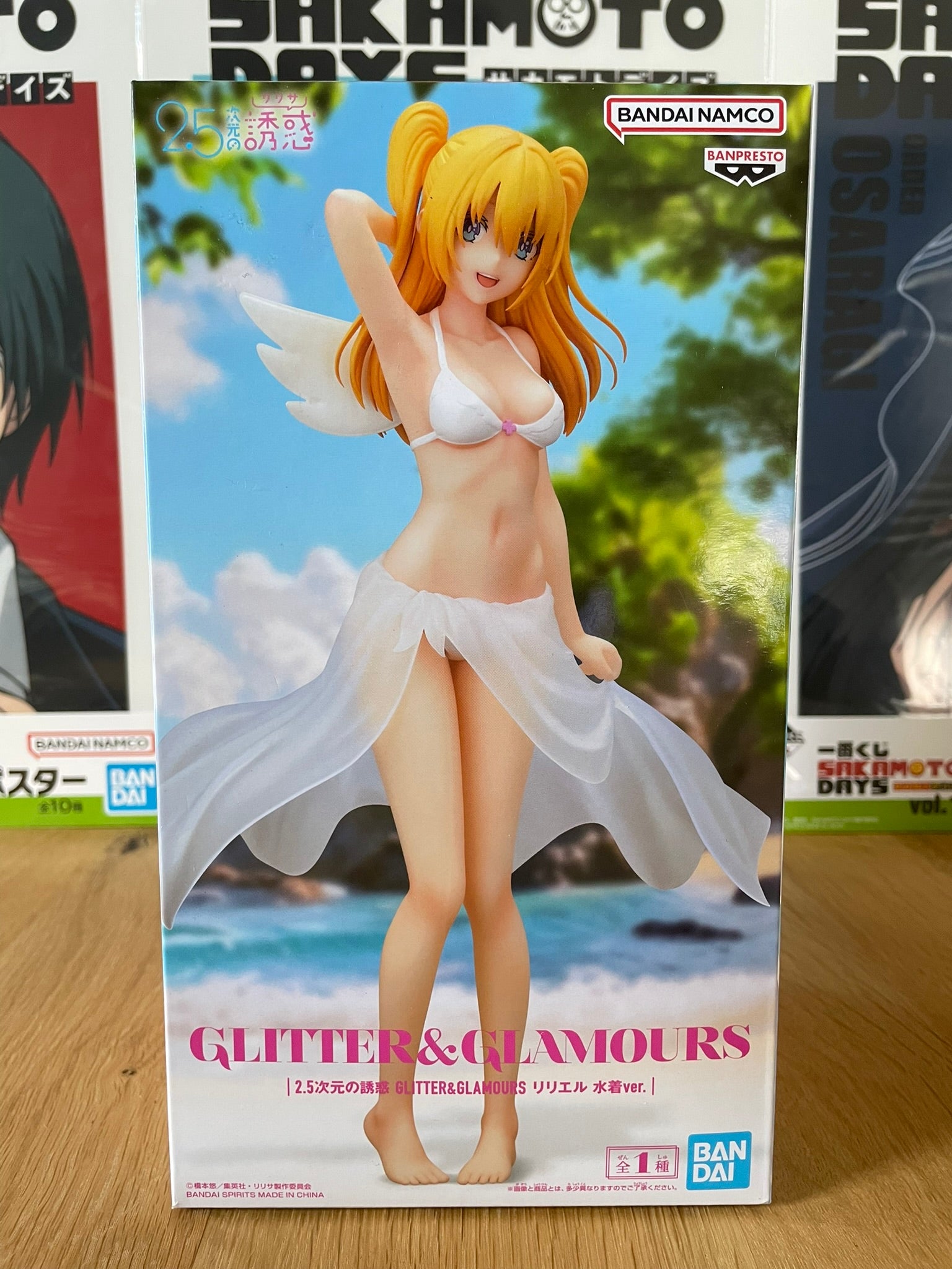 Figurine Amano Ririsa – Glitter & Glamours Mizugi ver. – 22cm | 2.5-jigen no Yuuwaku | Banpresto
