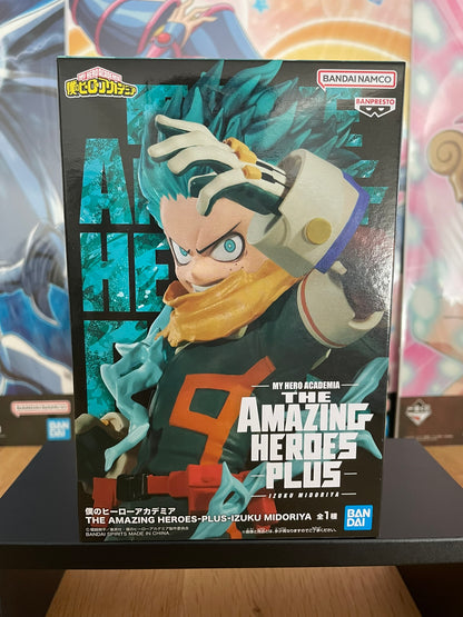 Figurine Midoriya Izuku — My Hero Academia, The Amazing Heroes Plus (17 cm) – Banpresto