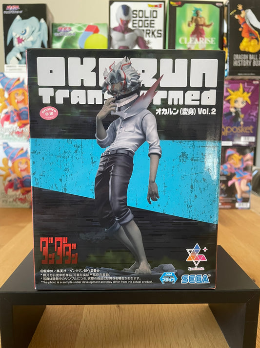 Figurine Okarun Transformé Dandadan Luminasta – dans sa boîte.