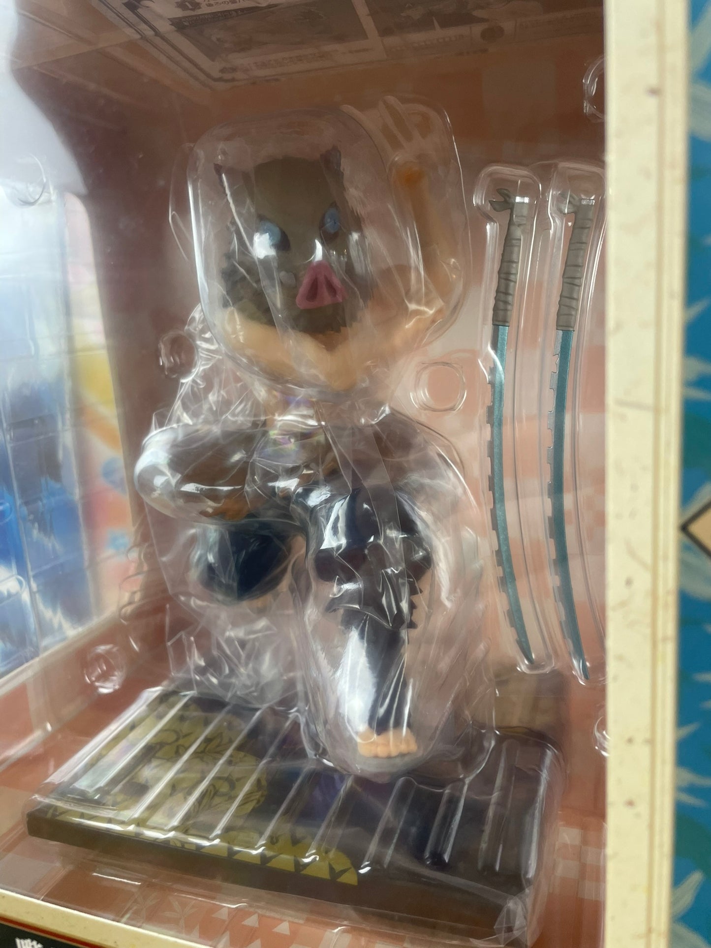 Figurine Inosuke Hashibira Demon Slayer Ichiban Kuji Mugen Train lot D