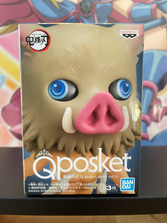Figurine Inosuke Hashibira Q Posket Petit vol.6 | Demon Slayer | Banpresto
