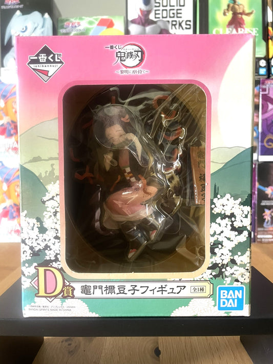Figurine Demon Slayer Kamado Nezuko Ichiban Kuji Reimeini Yaiba wo Mote Lot D 12 cm édition limitée par Ichiban Kuji
