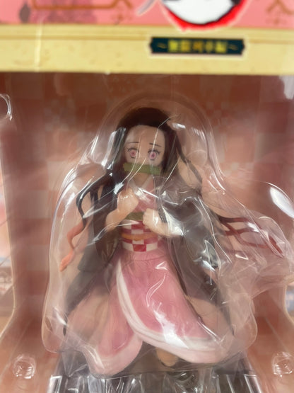 Figurine Nezuko Kamado 17 cm Demon Slayer Ichiban Kuji Mugen Ressha-hen lot E