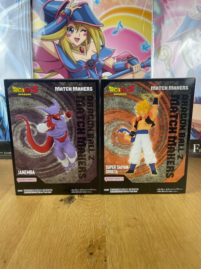 Figurines Janemba et Gogeta Super Saiyan Dragon Ball Z Match Makers