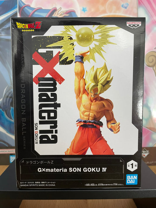 Figurine Son Goku Super Saiyan — Dragon Ball Z, GxMateria IV (15 cm) – Banpresto