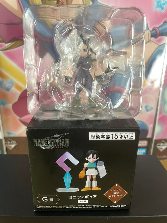 figurine mini zack fair secret final fantasy vii rebirth hatsubai kinen kuji mini figure g prize square enix 5.5cm
