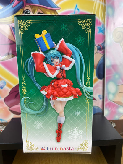 Figurine Luminasta Christmas 2024 19 cm | Hatsune Miku | SEGA