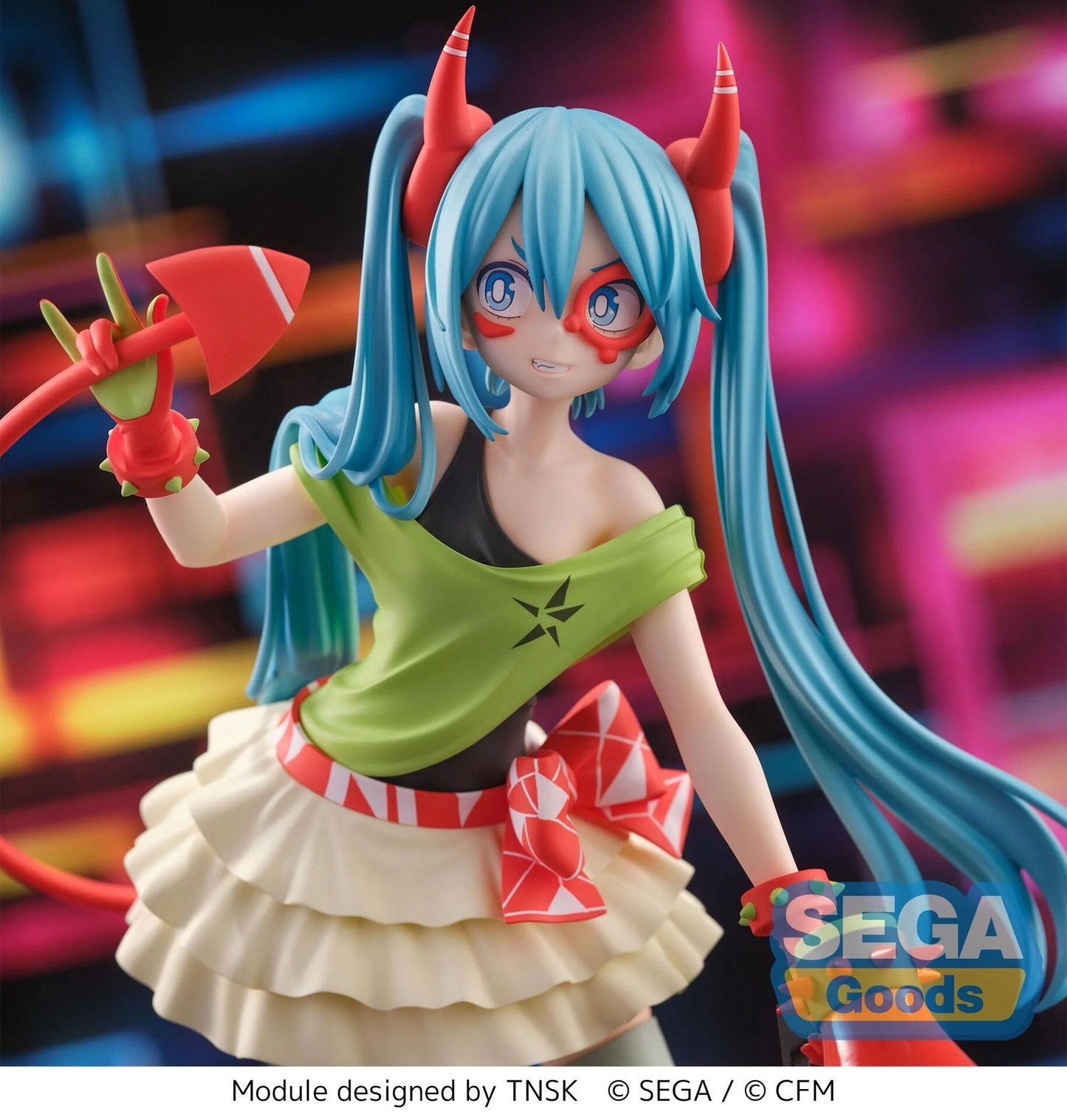Figurine Hatsune Miku – Figurizma DE:MONSTAR T.R. – 22cm | Project Diva X | SEGA