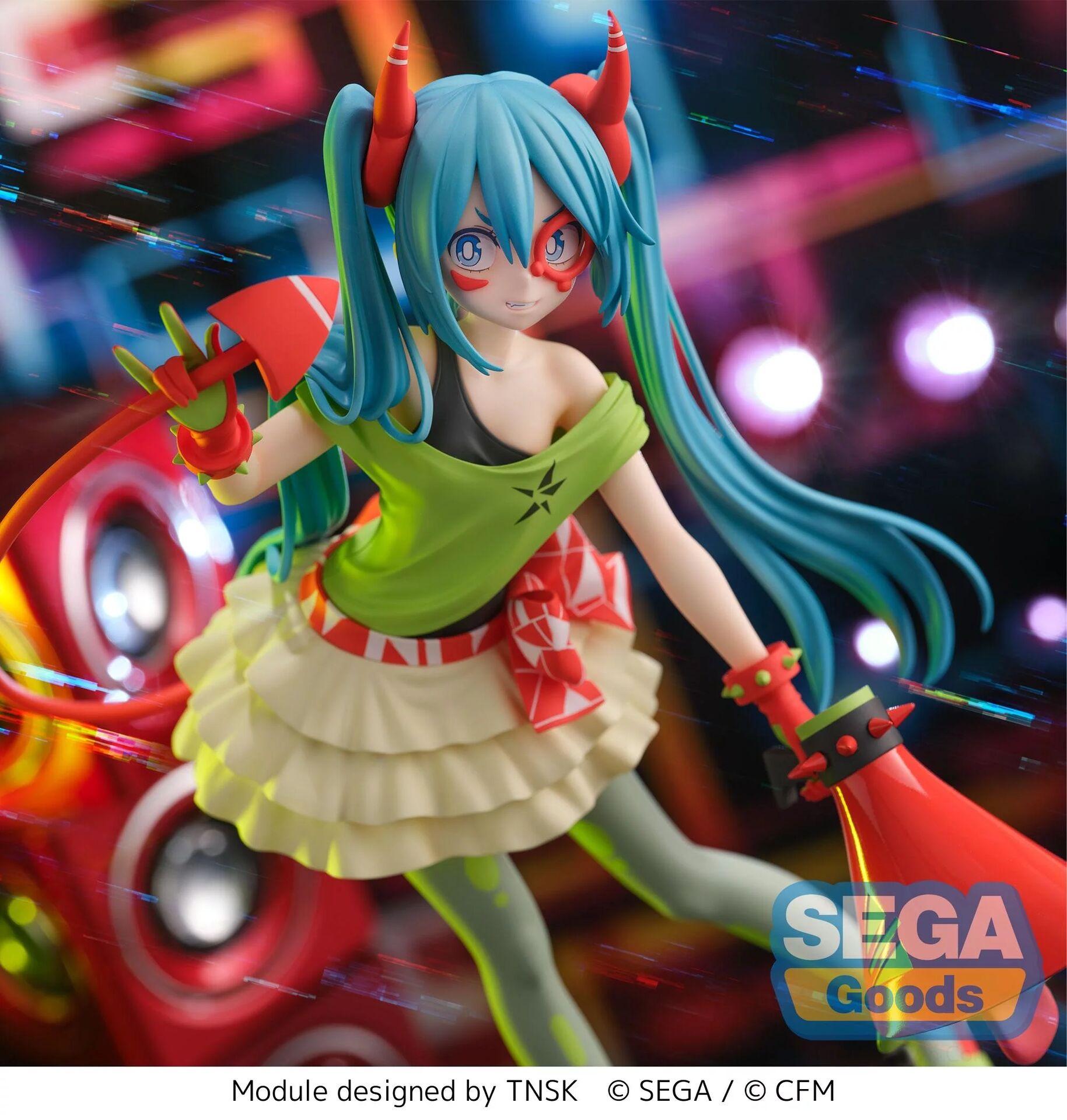 Figurine Hatsune Miku – Figurizma DE:MONSTAR T.R. – 22cm | Project Diva X | SEGA