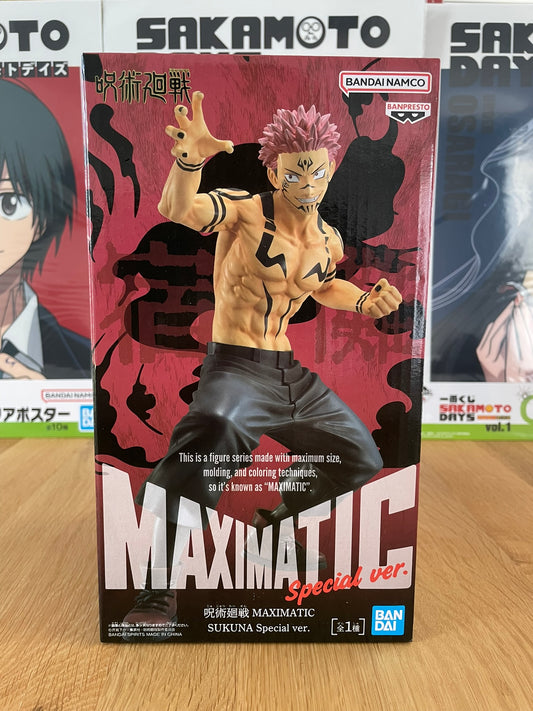 Figurine Sukuna Maximatic | Jujutsu Kaisen | Banpresto
