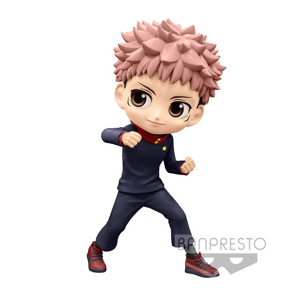 Figurine Yuji Itadori Q Posket Noir 14 cm | Jujutsu Kaisen | Banpresto