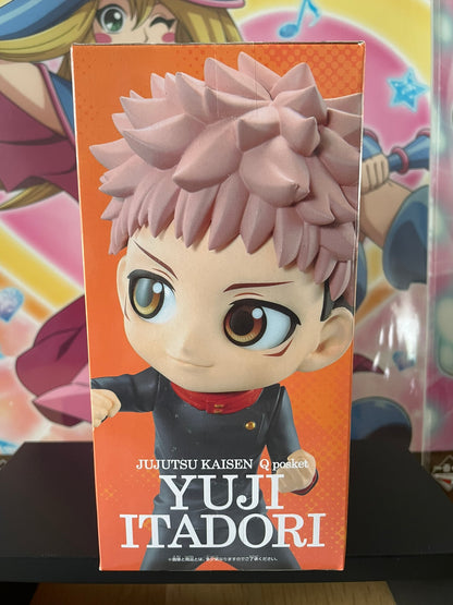 Figurine Yuji Itadori Q Posket Noir 14 cm | Jujutsu Kaisen | Banpresto