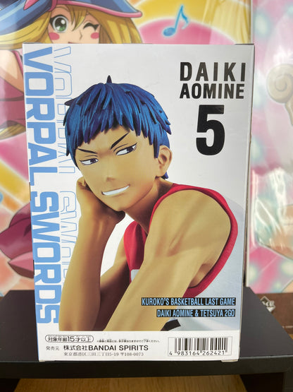 Figurine Daiki Aomine & Tetsuya No.2 Last Game Interval 20 cm | Kuroko's Basket | Banpresto