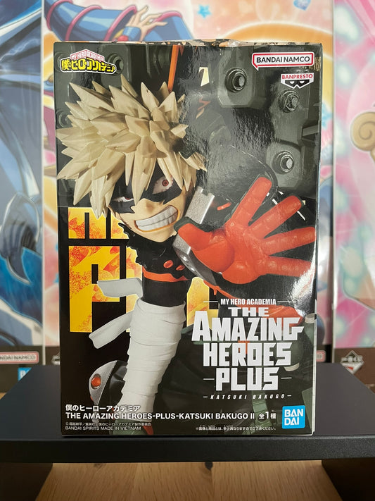 Figurine Katsuki Bakugo — My Hero Academia, The Amazing Heroes Plus II Strafe Panzer (15 cm) – Banpresto