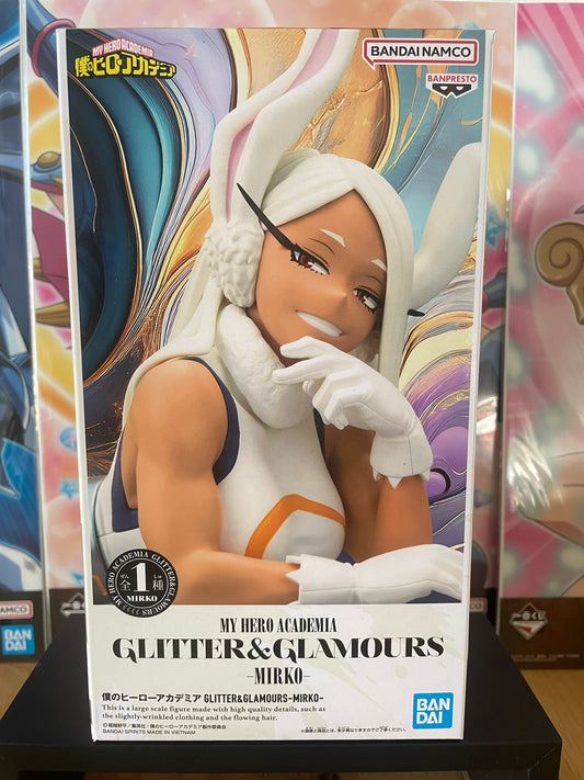 Figurine Mirko Glitter & Glamours | My Hero Academia | Banpresto