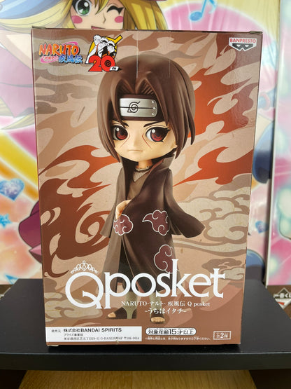 Figurine Itachi Uchiha QPosket B 14 cm | Naruto | Banpresto