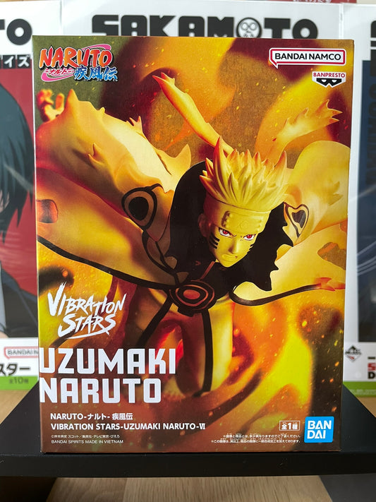 Figurine Uzumaki Naruto – Vibration Stars VI – 17cm | Naruto Shippuden | Banpresto