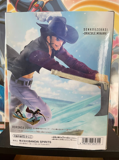 Figurine Dracule Mihawk Senko Zekkei | One Piece | Banpresto