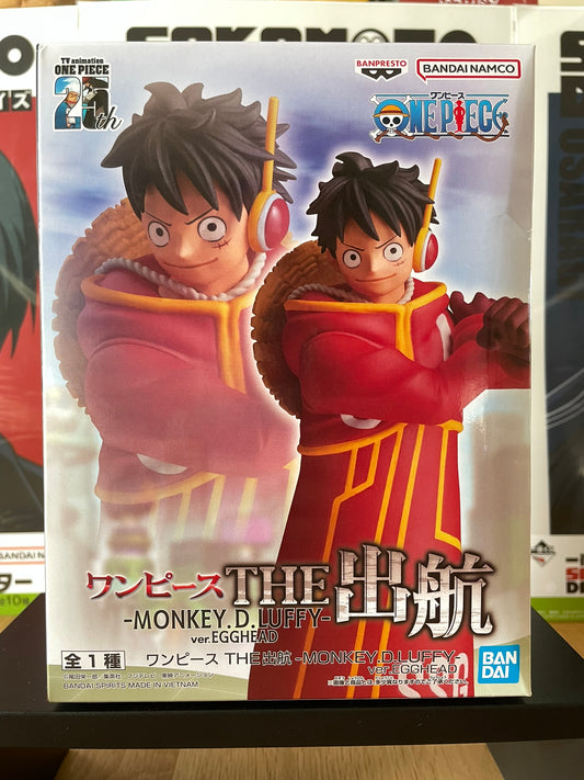 Figurine Monkey D. Luffy – Egghead The Shukko – 14cm | One Piece | Banpresto