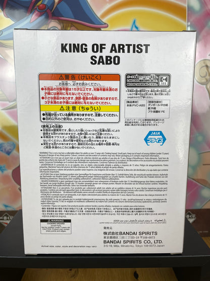 Figurine Sabo King of Artist 23 cm | One Piece | Banpresto