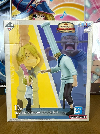 Figurine Sanji et Zeff One Piece Ichiban Kuji Revible Moment Lot D 17 cm acheter