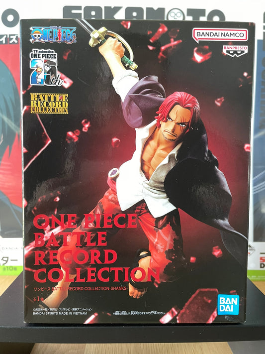Figurine Shanks – Battle Record Collection – 17cm | One Piece | Banpresto